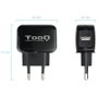 Tooq Cargador de Pared USB 5V 2.4A 1 Puerto Negro